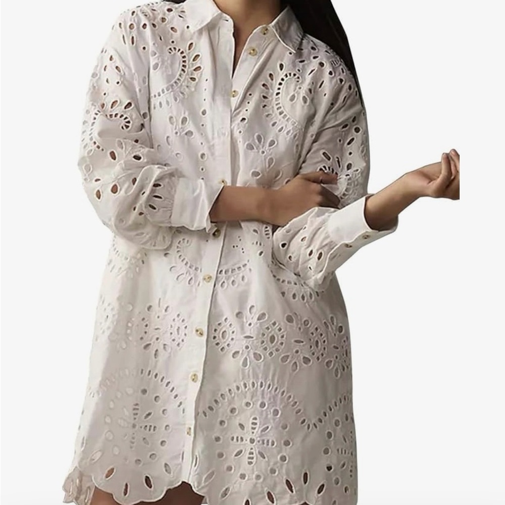 White Eyelet Dress, beautiful NWT, never worn